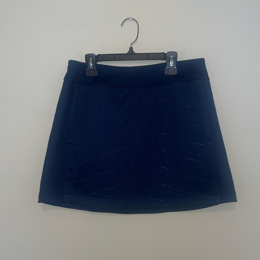 NWT Under Armour ColdGear Reactor Quilted Navy Blue Skirt Size Medium - Picture 3 of 9